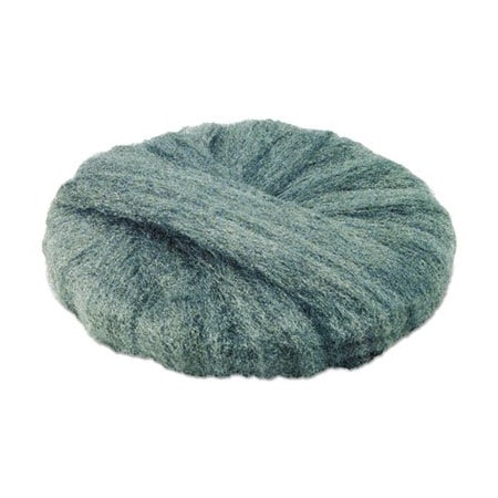 Global Material Technologies GMT, Radial Steel Wool Pads, Grade 0 fine: Cleaning & Polishing, 20in, Gray, 12PK 120200